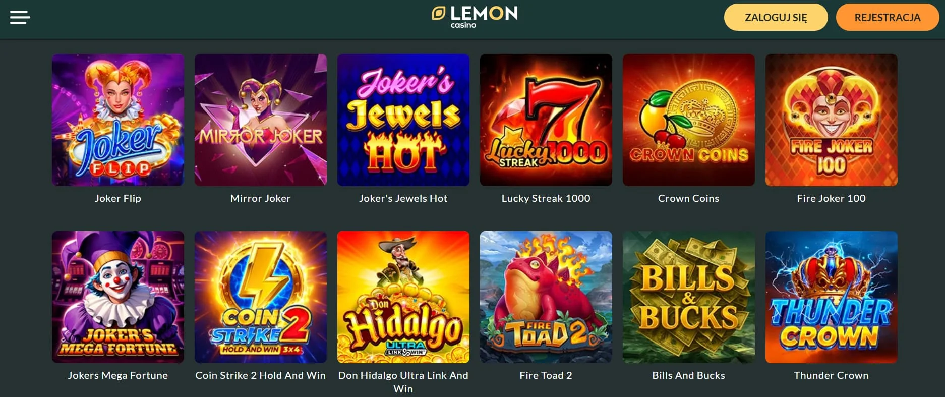 Top 10 casino Lemon Casino